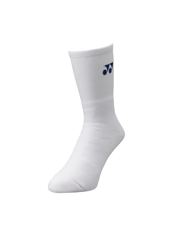 Yonex Sport Crew Socks 19120 (White, Black, Geranium Pink, Dark Navy)