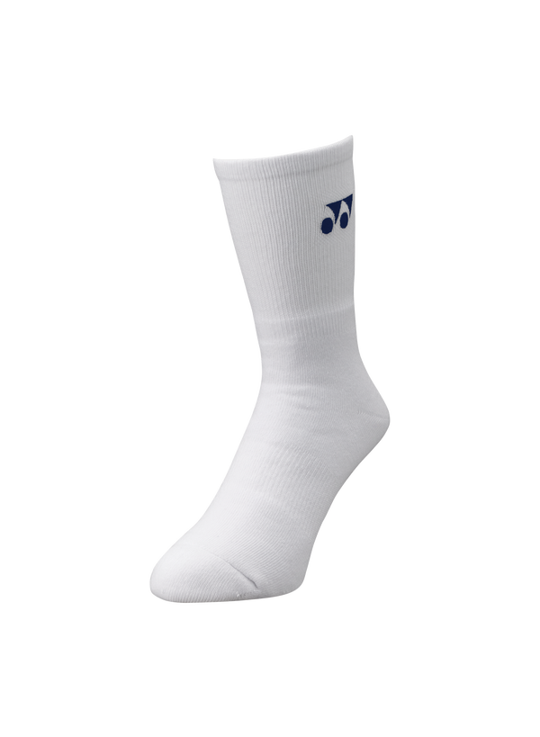 Yonex Sport Crew Socks 19120 (White, Black, Geranium Pink)