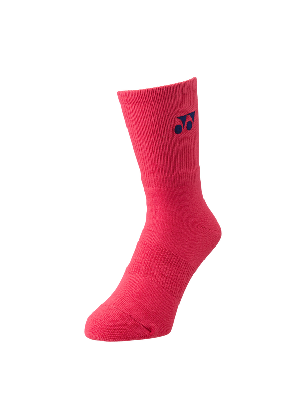 Yonex Sport Crew Socks 19120 (White, Black, Geranium Pink, Dark Navy)