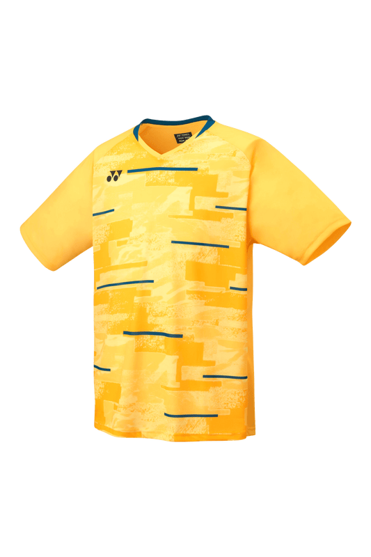 2024 Yonex Men's T - Shirt YM0034 (Soft Yellow) - Nexus Badminton