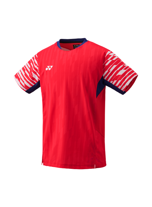 Yonex Men's Crew Neck Shirt 10644 (Clear Red)