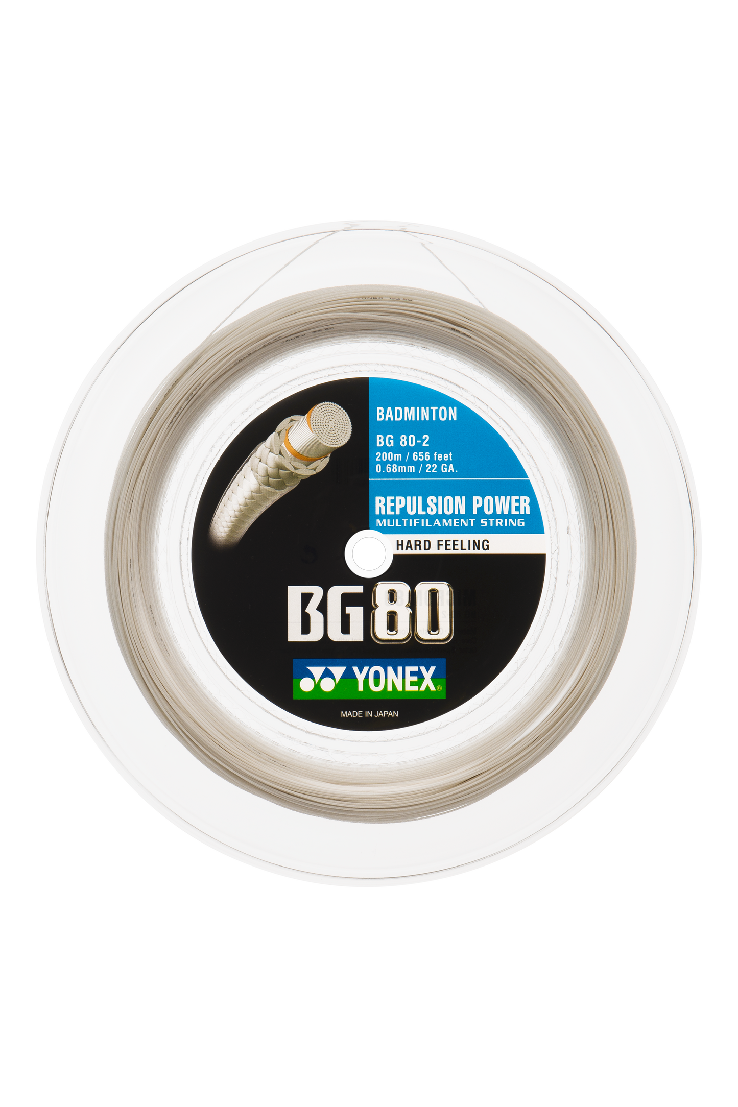 Yonex Badminton String BG80 - 10m Set & 200m Reel