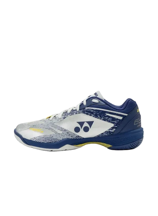 Yonex Badminton Shoe Power Cushion 65Z Men (Silver/Navy) - VA Edition - Nexus Badminton