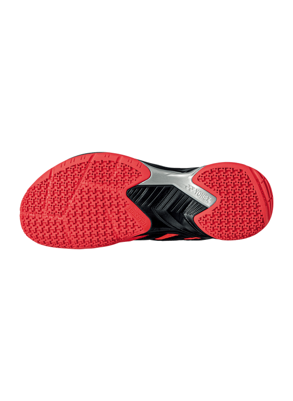 Yonex Badminton Shoe Power Cushion Cascade Accel Unisex (Red/Black) - Nexus Badminton