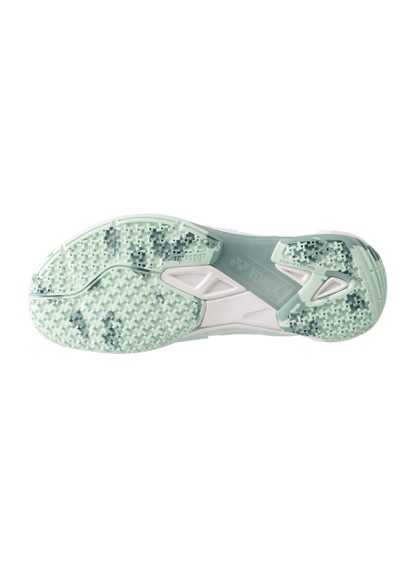 Yonex Badminton Shoe Power Cushion Cascade Drive 2 Unisex (White/Green) - Nexus Badminton