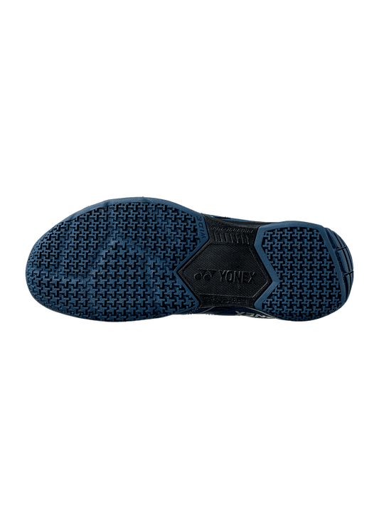 Yonex Badminton Shoe Power Cushion Strider Flow Wide (Navy/Gold) - Nexus Badminton