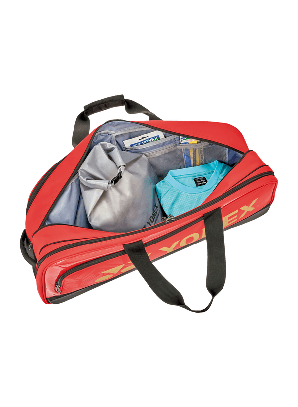 Yonex Expert Tournament Bag (Red/Black) - Nexus Badminton