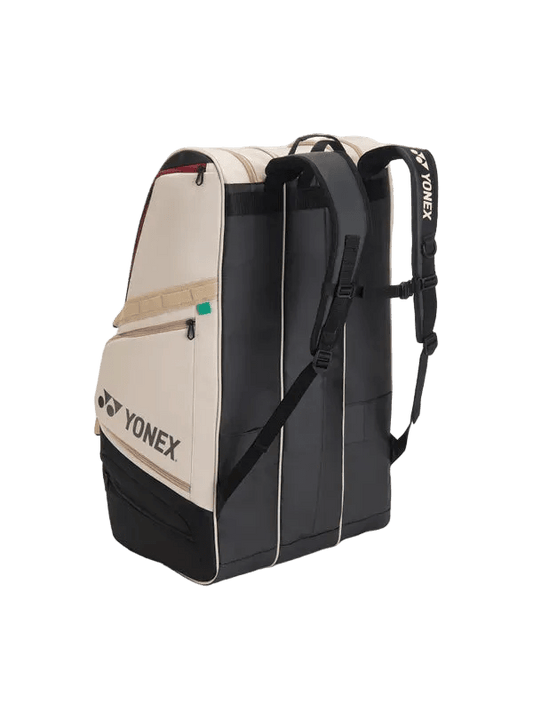 Yonex Gearlogic 12 Racquet Bag (Beige) - Nexus Badminton