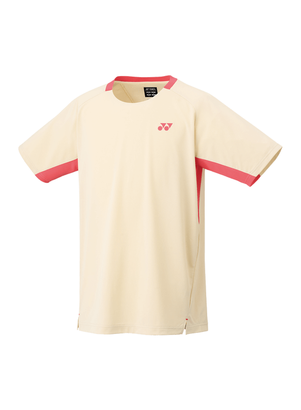 Yonex Men's Crew Neck Shirt 10622 (Ice Beige) - Nexus Badminton