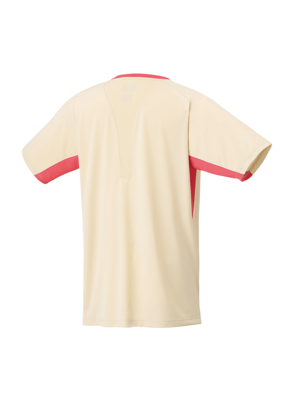 Yonex Men's Crew Neck Shirt 10622 (Ice Beige) - Nexus Badminton