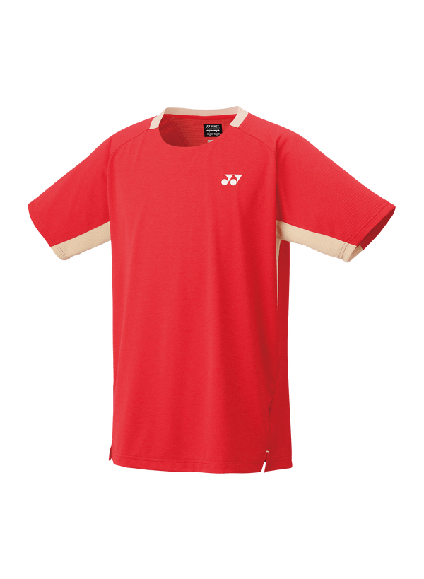 Yonex Men's Crew Neck Shirt 10622 (Red) - Nexus Badminton