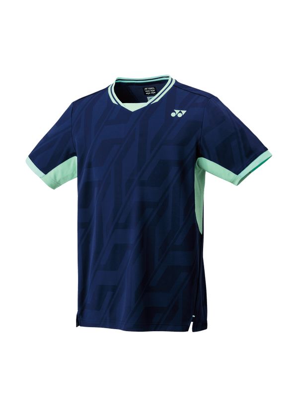 Yonex Men's Crew Neck Shirt 10624 (Dark Navy) - Nexus Badminton