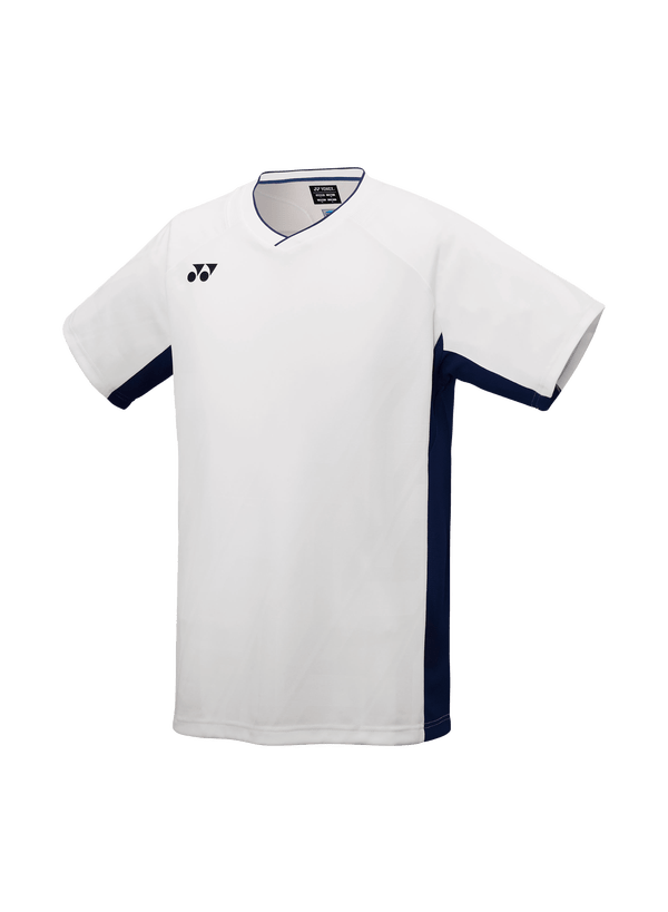 Yonex Men's Crew Neck Shirt 10632 (White) - Nexus Badminton