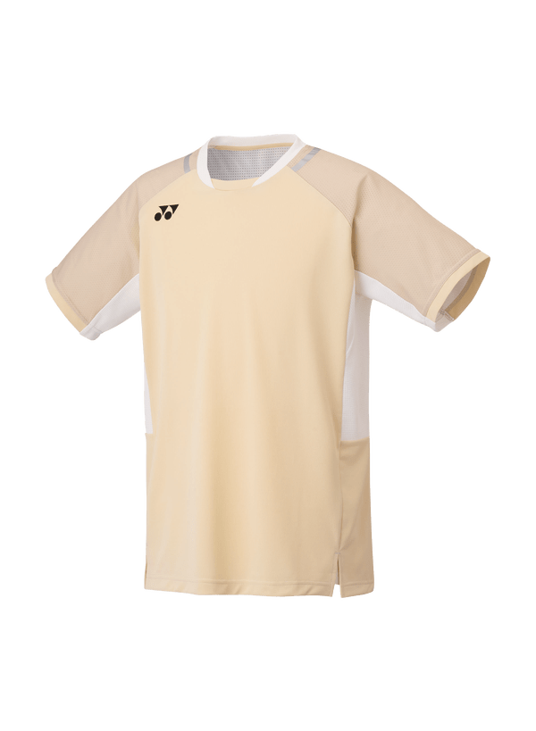 Yonex Men's Crew Neck Shirt 10633 (Ice Beige) - Nexus Badminton