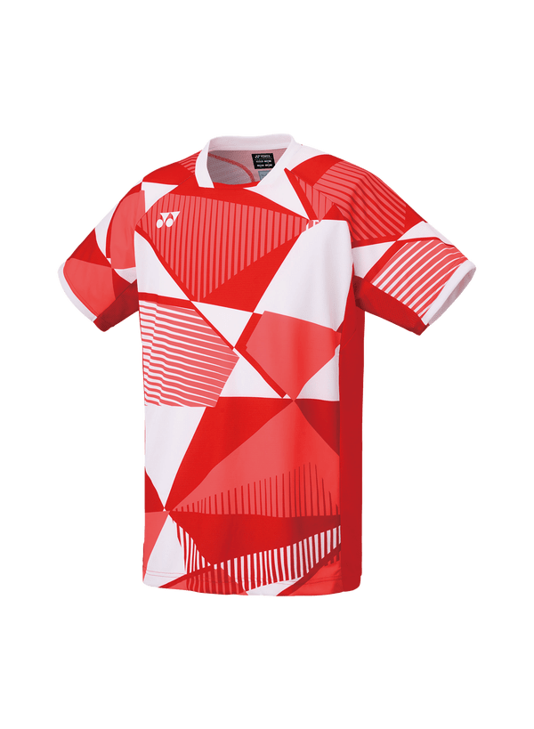 Yonex Men's Crew Neck Shirt 10635 (Tango Red) - Nexus Badminton