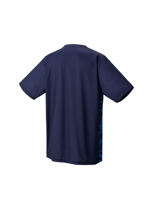 Yonex Men's Crew Neck Shirt YM0033 (Navy Blue) - Nexus Badminton