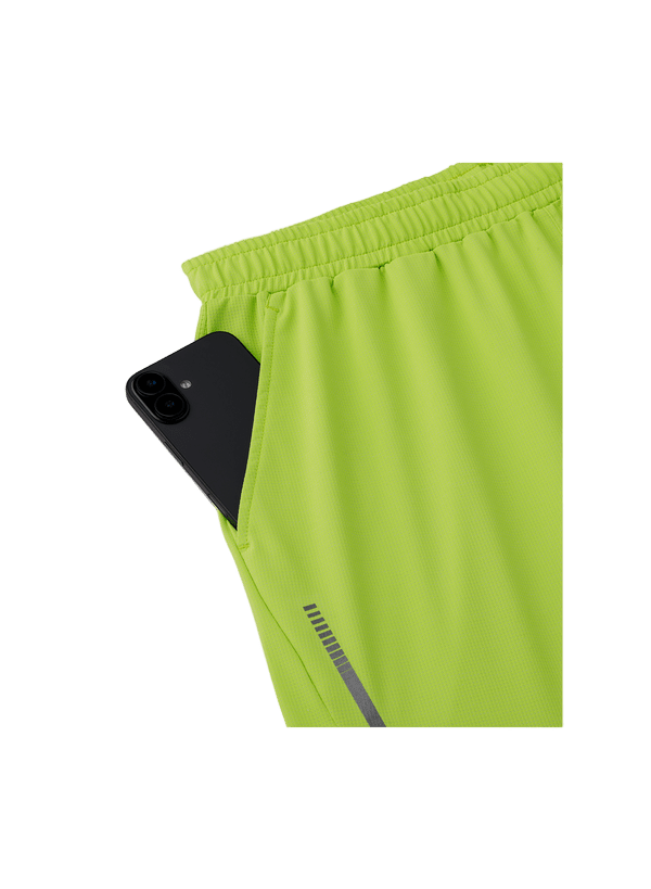 Yonex Men's Knit Shorts 15227 (Fresh Lime) - VA Edition - Nexus Badminton