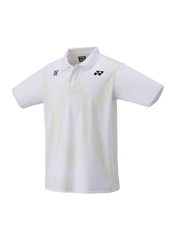 Yonex Men's Polo Shirt 10688 (White) - VA Edition - Nexus Badminton