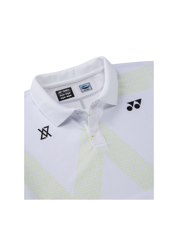 Yonex Men's Polo Shirt 10688 (White) - VA Edition - Nexus Badminton