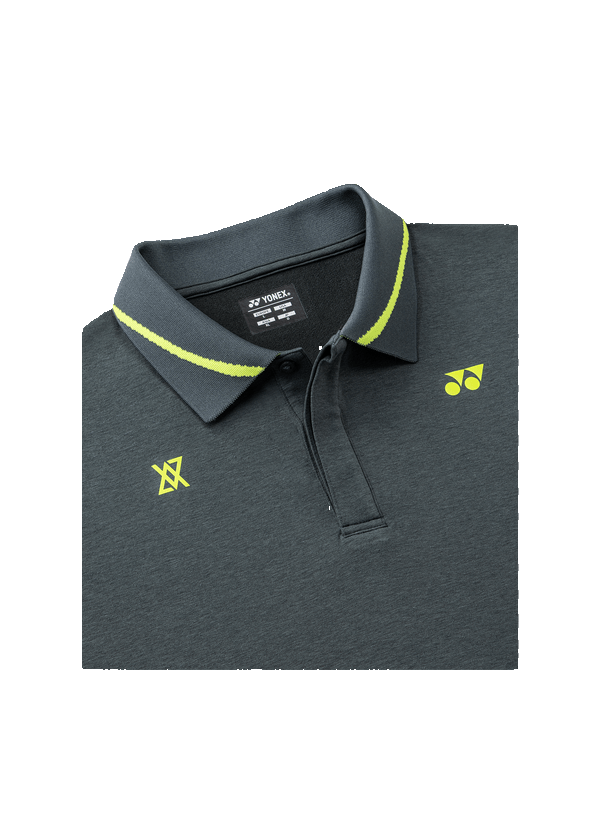 Yonex Men's Polo Shirt 10689 (Steel Gray) - VA Edition - Nexus Badminton