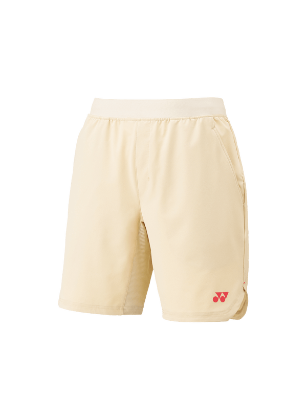 Yonex Men's Shorts 15194 (Ice Beige) - Nexus Badminton