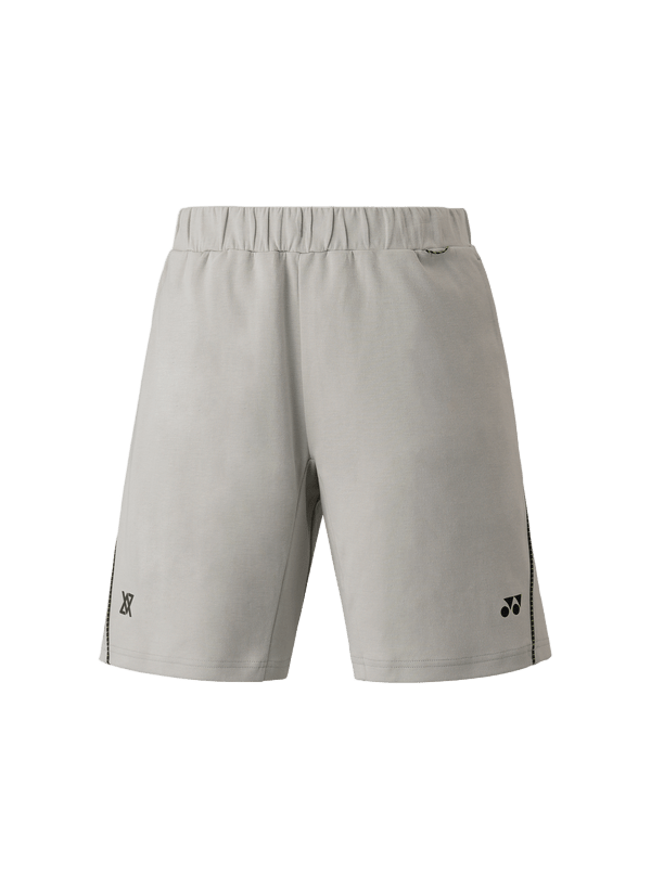 Yonex Men's Sweat Shorts 30103 (Grayish Beige) - VA Edition - Nexus Badminton