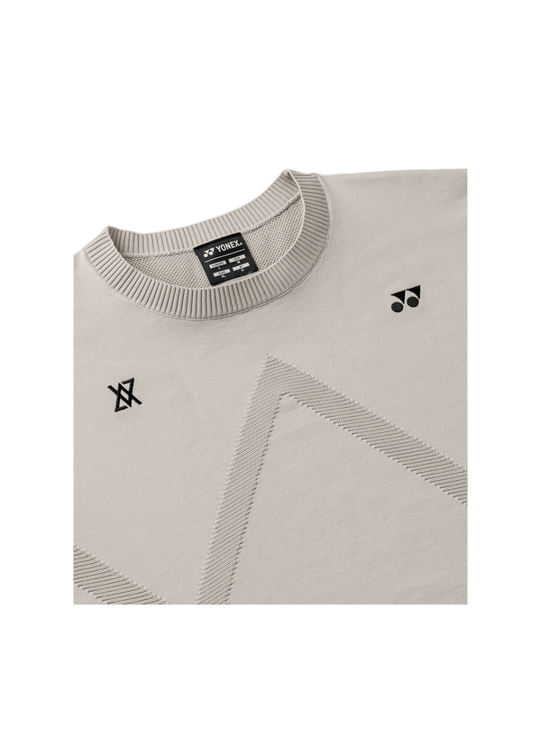 Yonex Men's Sweater 30104 (Grayish Beige) - VA Edition - Nexus Badminton