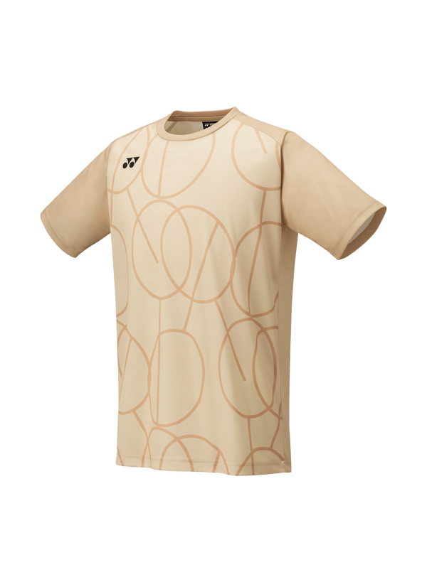 Yonex Men's T-Shirt 16742 (Ice Beige) - Nexus Badminton Yonex Men's T-Shirt 16742 (Ice Beige) - Nexus Badminton