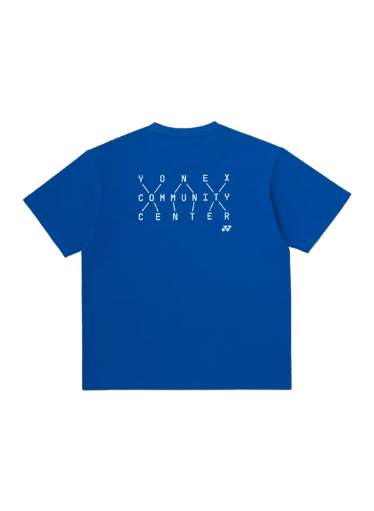 Yonex Men's T-Shirt 16958 (Blue) - 80th Anniversary Edition - Nexus Badminton