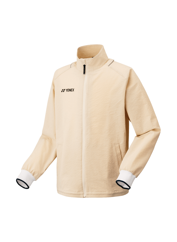 Yonex Men's Warm - Up Jacket 50158 (Ice Beige) - Nexus Badminton