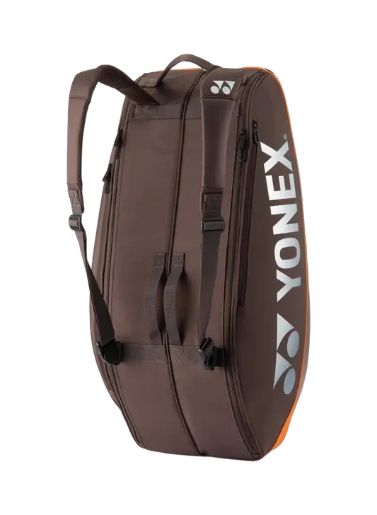 Yonex Pro 6 Racquet Bag (Espresso Brown) - Nexus Badminton
