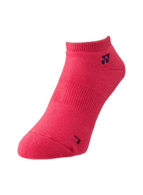 Yonex Sports Low Cut Socks 19121 (Black, White, Geranium Pink) - Nexus Badminton