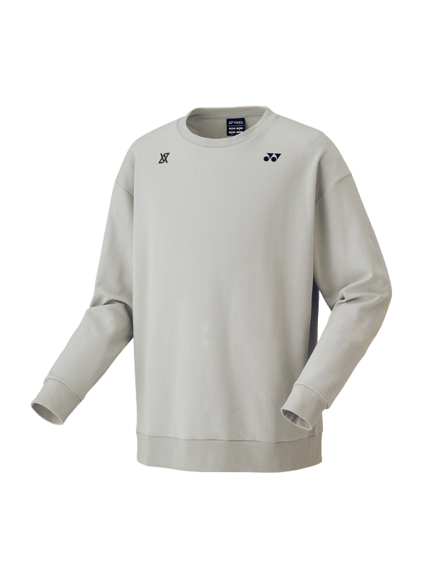Yonex Unisex Sweat Shirt 30101 (Grayish Beige) - VA Edition - Nexus Badminton