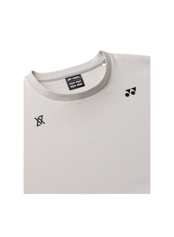 Yonex Unisex Sweat Shirt 30101 (Grayish Beige) - VA Edition - Nexus Badminton