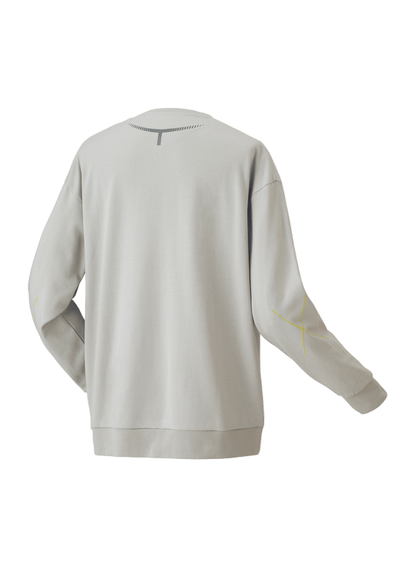 Yonex Unisex Sweat Shirt 30101 (Grayish Beige) - VA Edition - Nexus Badminton