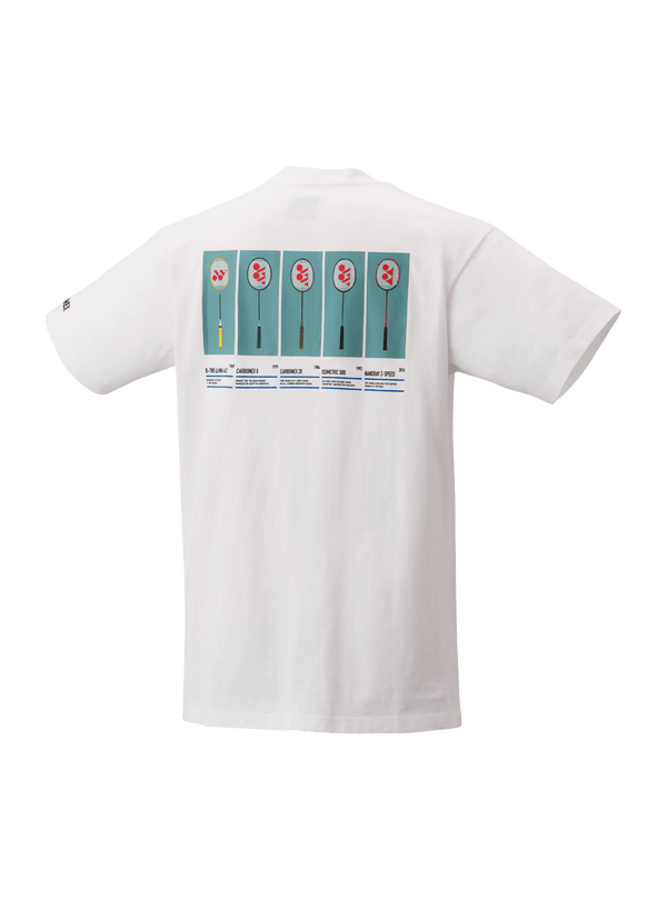 Yonex Men's T-Shirt 16558 (White) - 75th Limited Edition - Nexus Yonex Men's T-Shirt 16558 (White) - 75th Limited Edition - Nexus