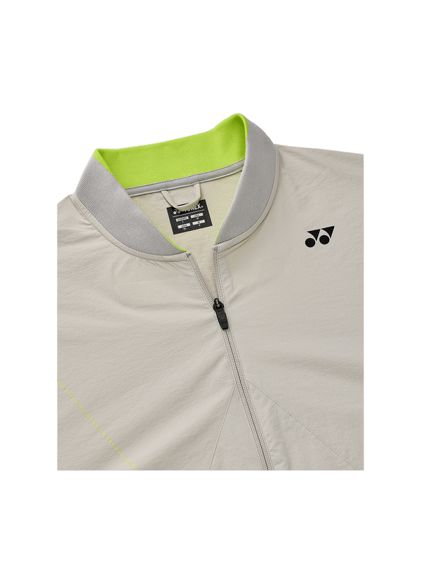 Yonex Unisex Warm - Up Jacket 50182 (Grayish Beige) - VA Edition - Nexus Badminton