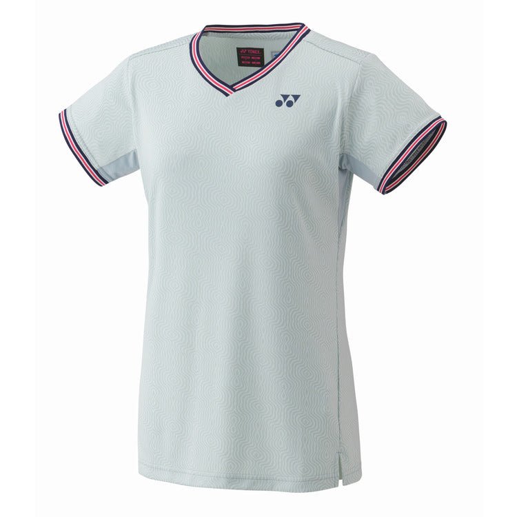 Yonex Women's Crew Neck Shirt 20779 (Crystal Blue) - Olympic Limited Edition - Nexus Badminton