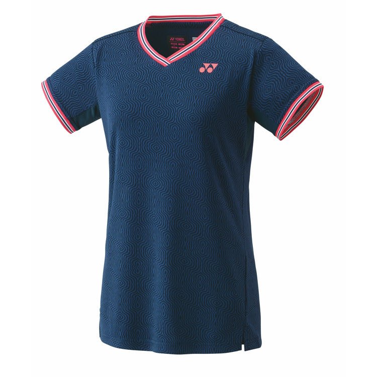Yonex Women's Crew Neck Shirt 20779 (Indigo Marine) - Olympic Limited Edition - Nexus Badminton