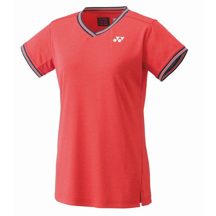 Yonex Women's Crew Neck Shirt 20779 (Pearl Red) - Olympic Limited Edition - Nexus Badminton
