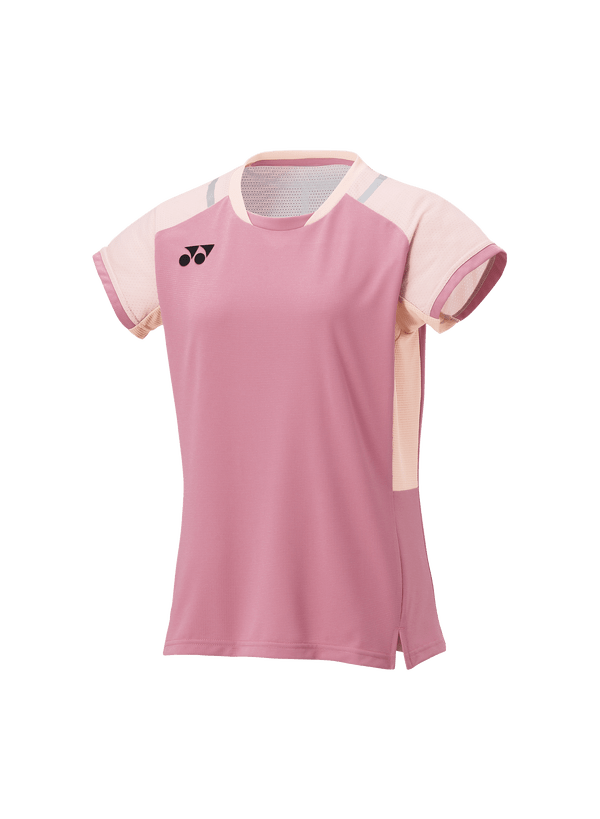 Yonex Women's Crew Neck Shirt 20845 (Pearl Rose) - Nexus Badminton
