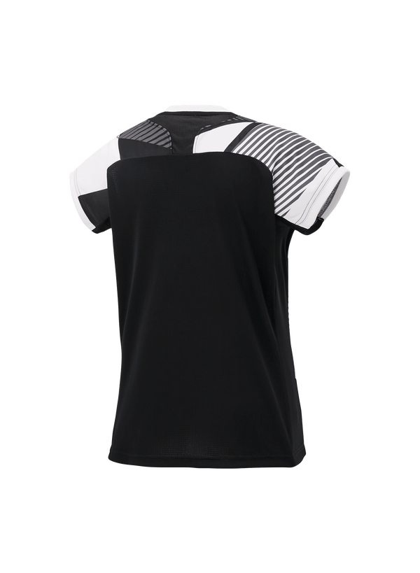 Yonex Women's Crew Neck Shirt 20850 (Black) - Nexus Badminton