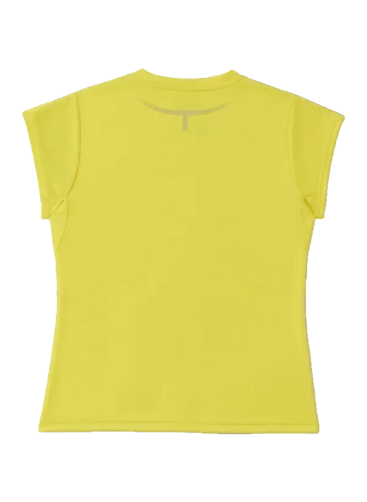 Yonex Women's Crew Neck Shirt 20970 (Laser Yellow) - VA Edition - Nexus Badminton