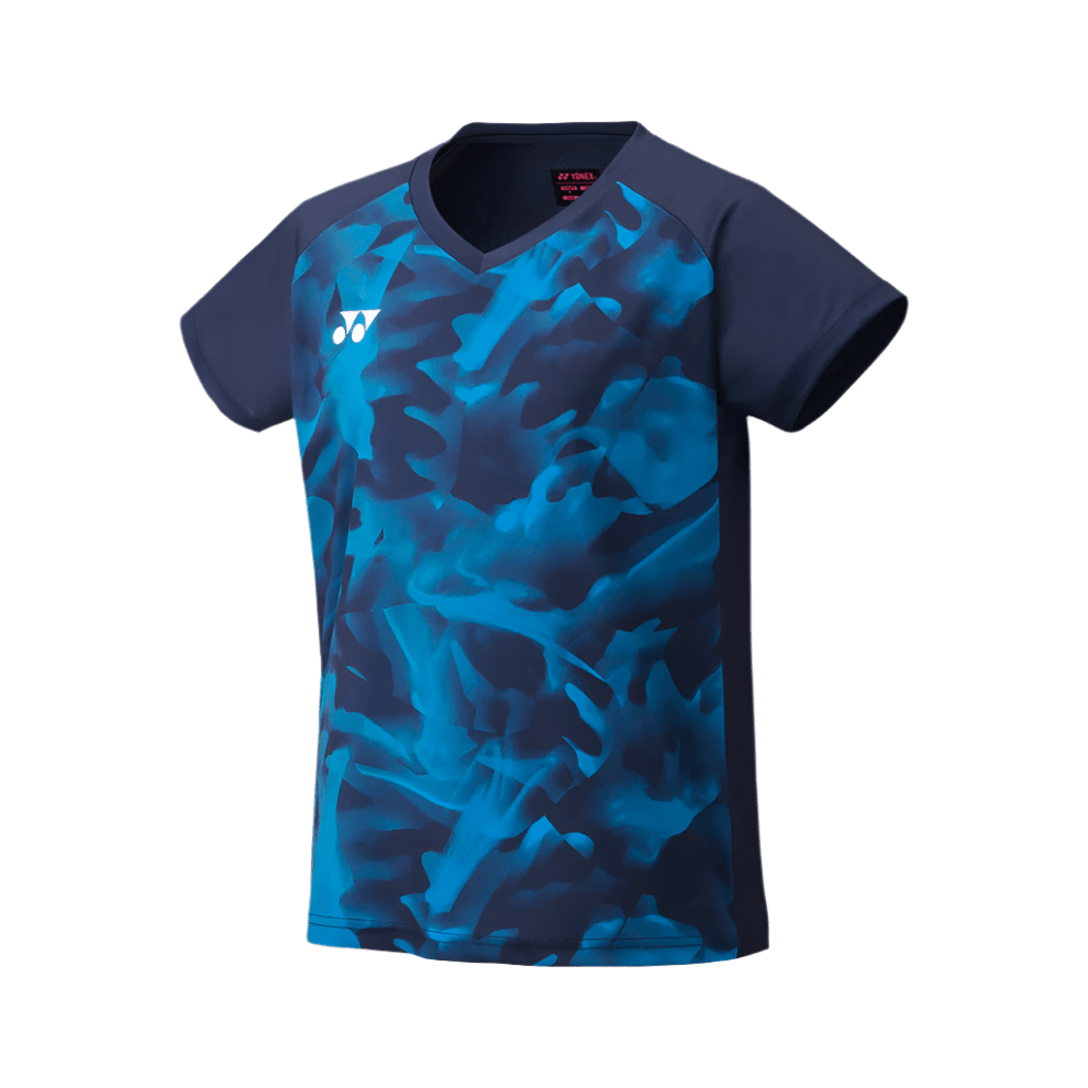Yonex Women's Crew Neck Shirt YW0033 (Navy Blue) - Nexus Badminton