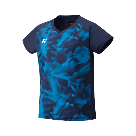 Yonex Women's Crew Neck Shirt YW0033 (Navy Blue) - Nexus Badminton