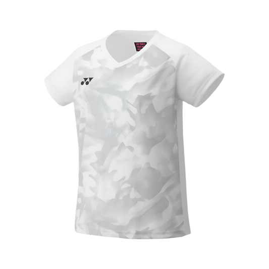 Yonex Women's Crew Neck Shirt YW0033 (White) - Nexus Badminton
