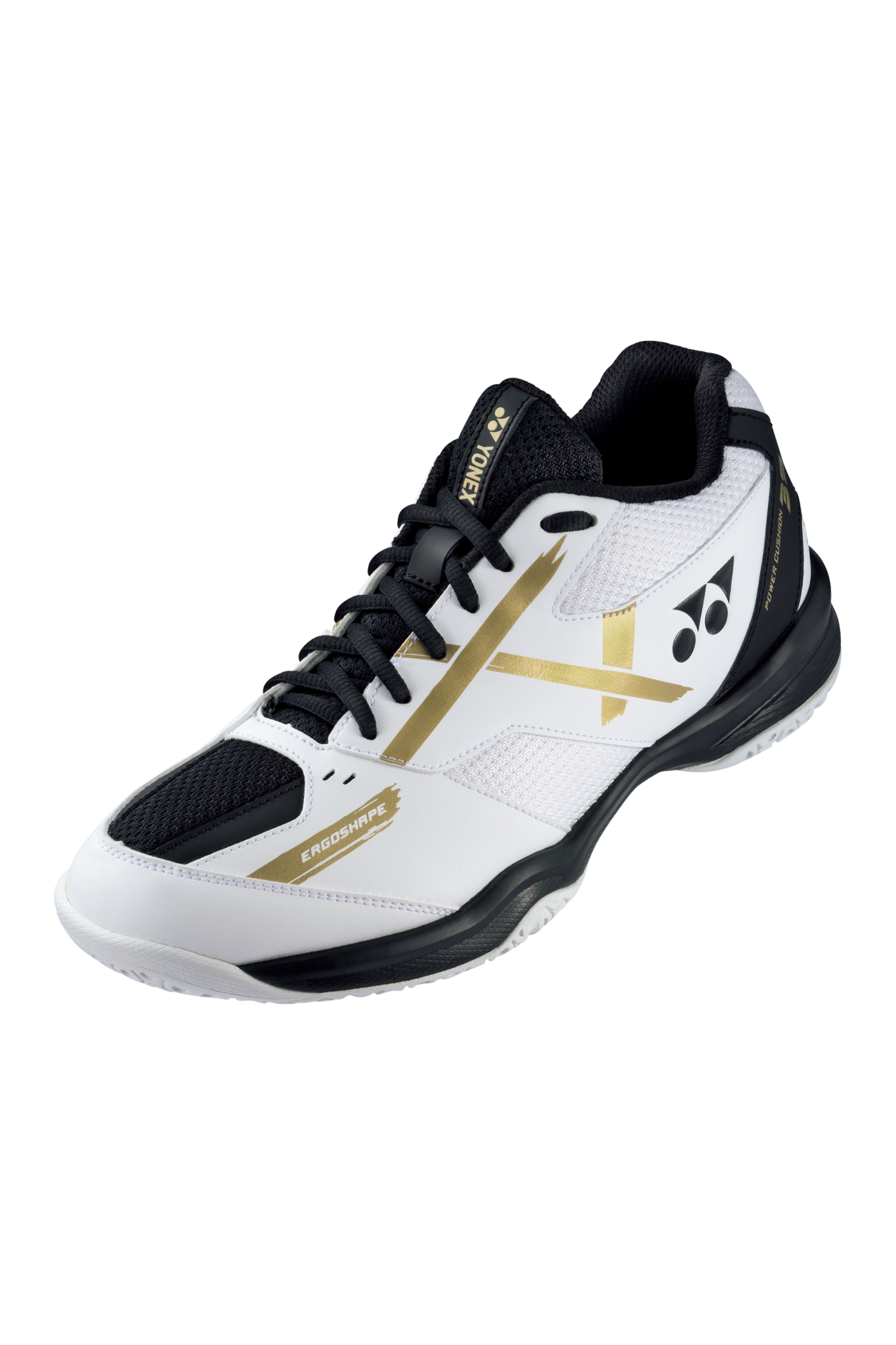 Yonex Badminton Shoe Power Cushion 39 Wide White Gold White Gold M 5.5 W 7 23.5 cm