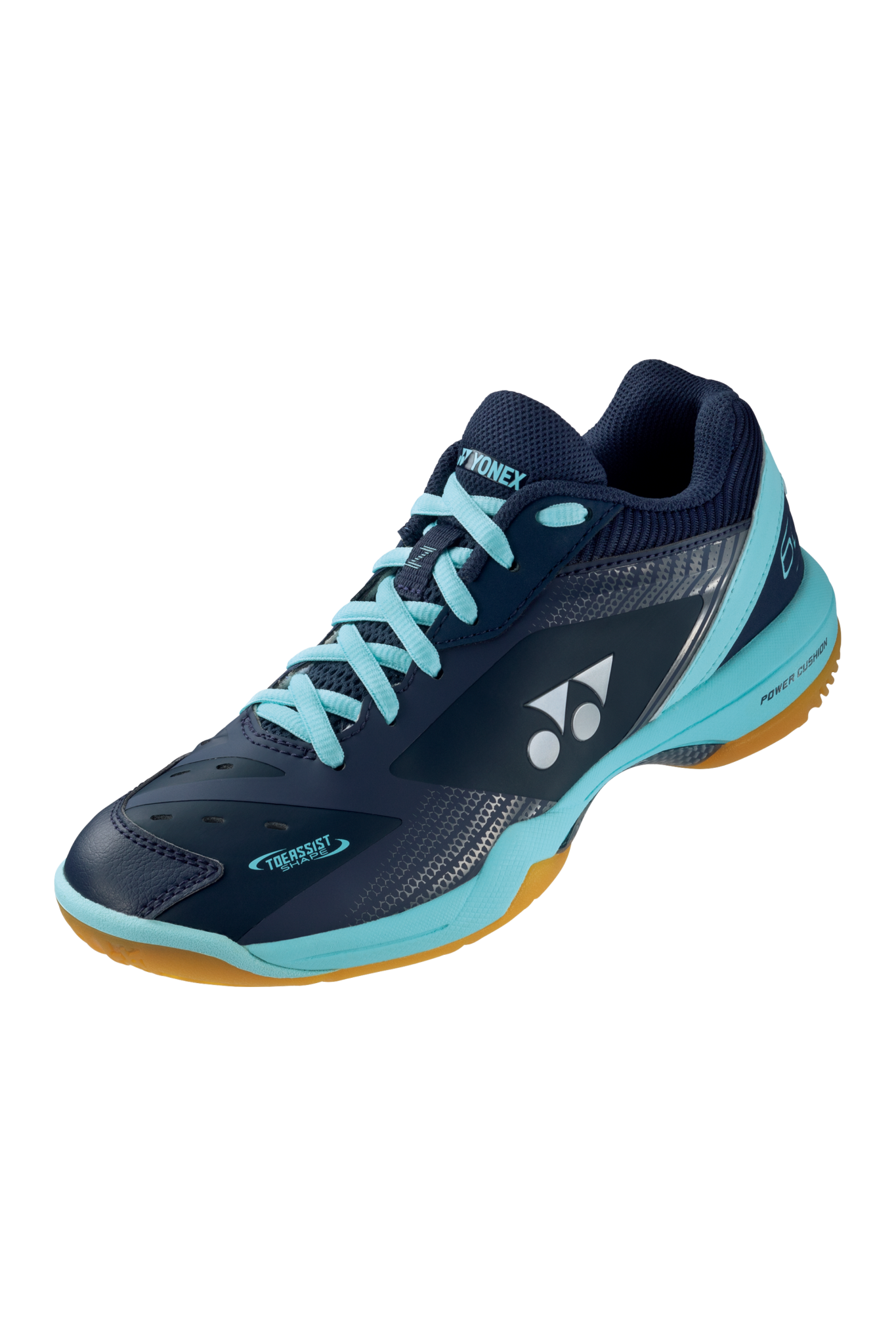 Yonex Badminton Shoe Power Cushion 65Z Women (Navy/Saxe) - Nexus Badminton