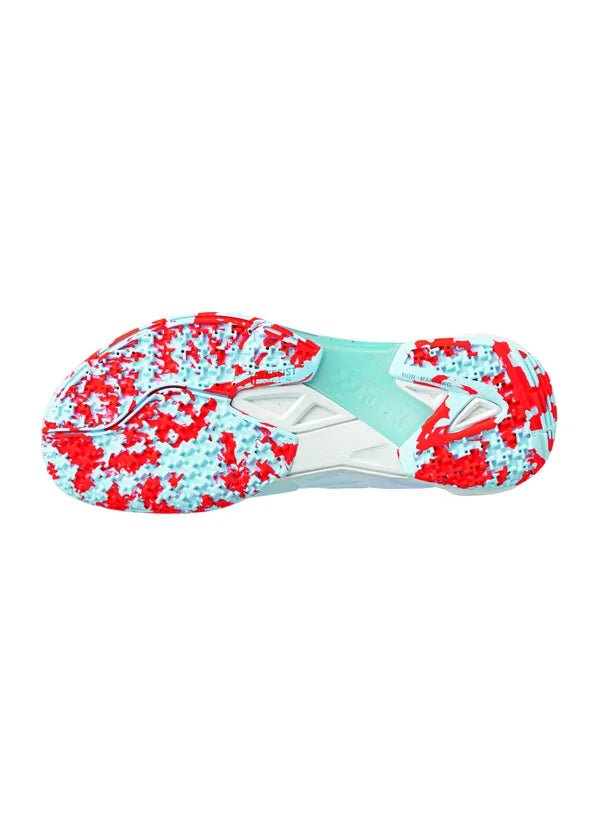 Yonex Badminton Shoe Power Cushion Cascade Drive 2 Unisex (White/Water Blue) - Nexus Badminton