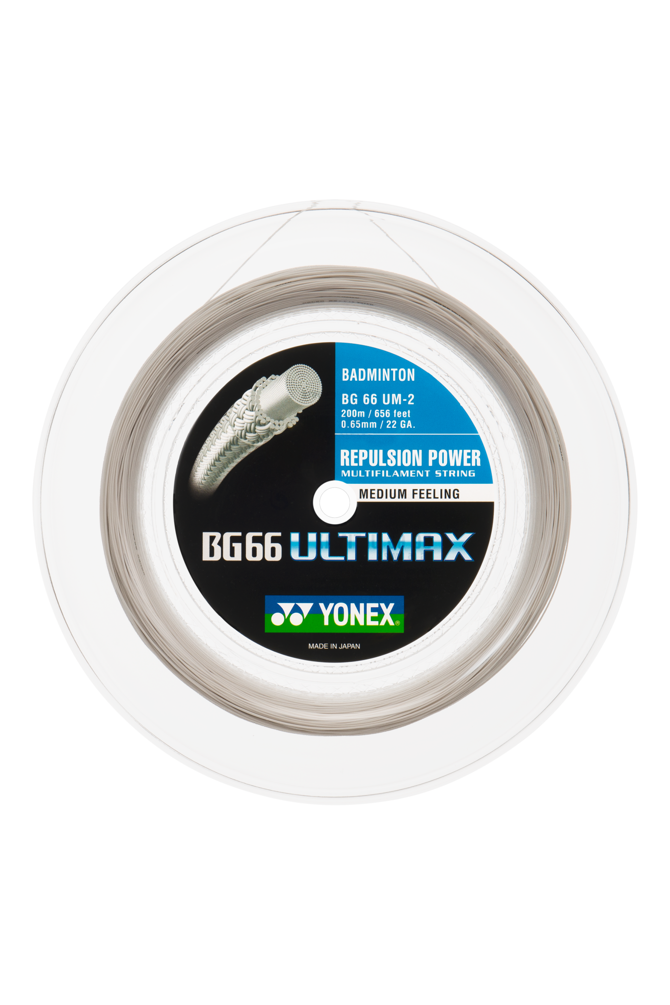 Yonex Badminton String BG66 Ultimax - 10m Set & 200m Reel - Nexus Badminton